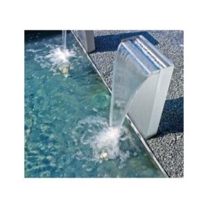 L-Shape Stainless Steel Pool Waterfall