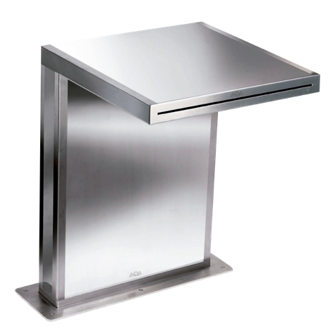 L-Shape Stainless Steel Pool Waterfall - Image 4
