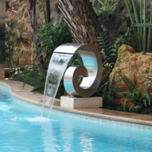 Shell Waterfall for Swimming Pool